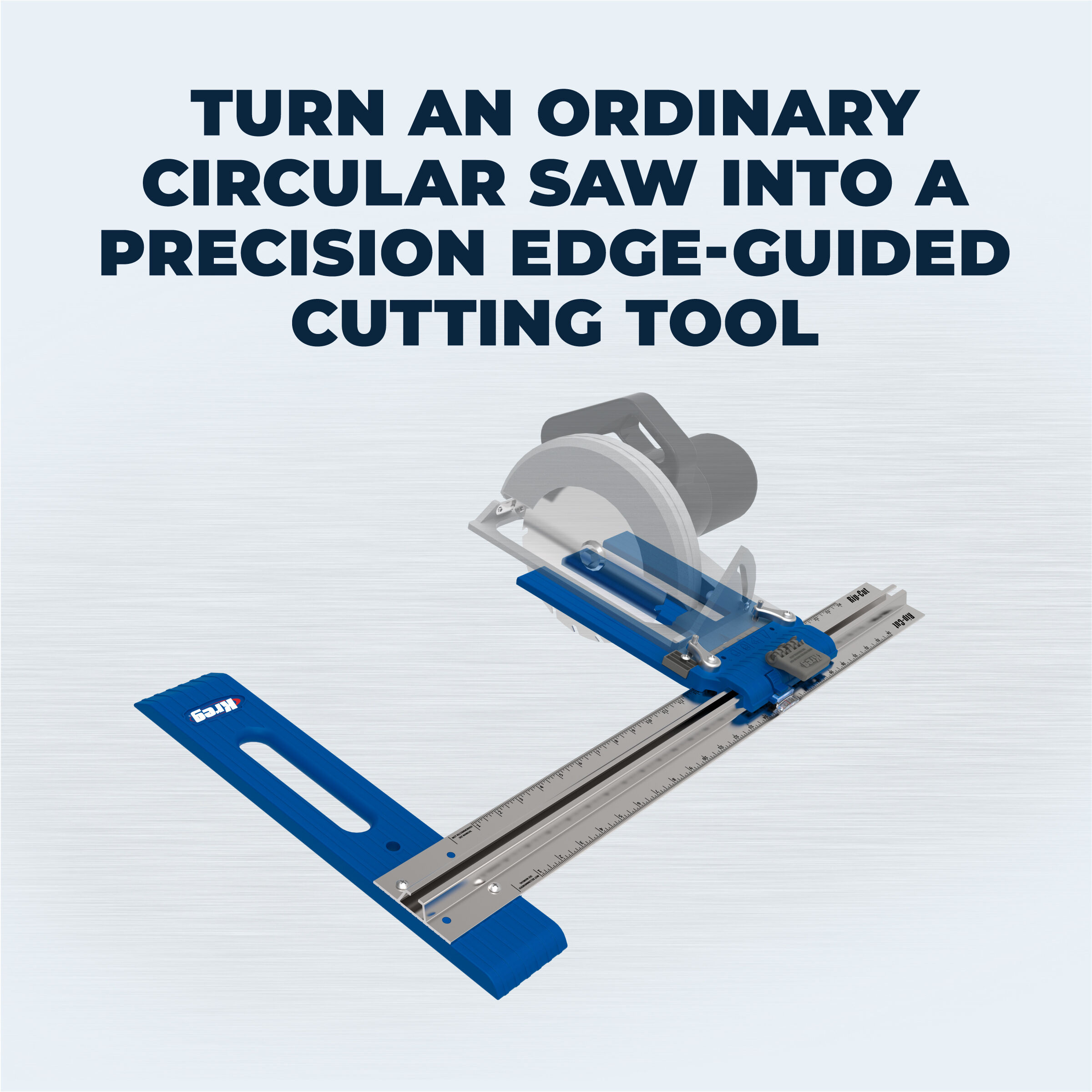 Circular saw deals jig for ripping