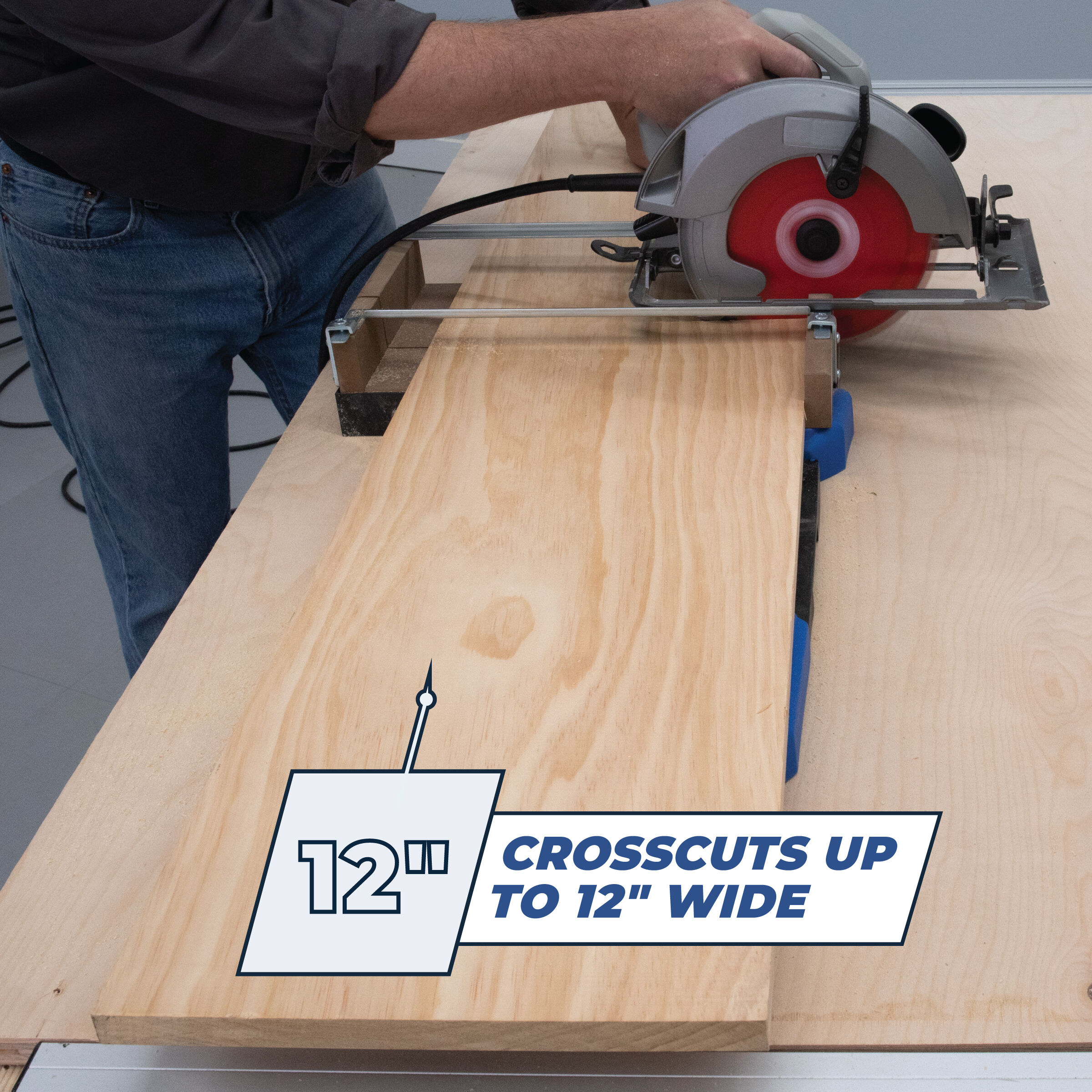 Circular saw jig 2024 repeatable cuts