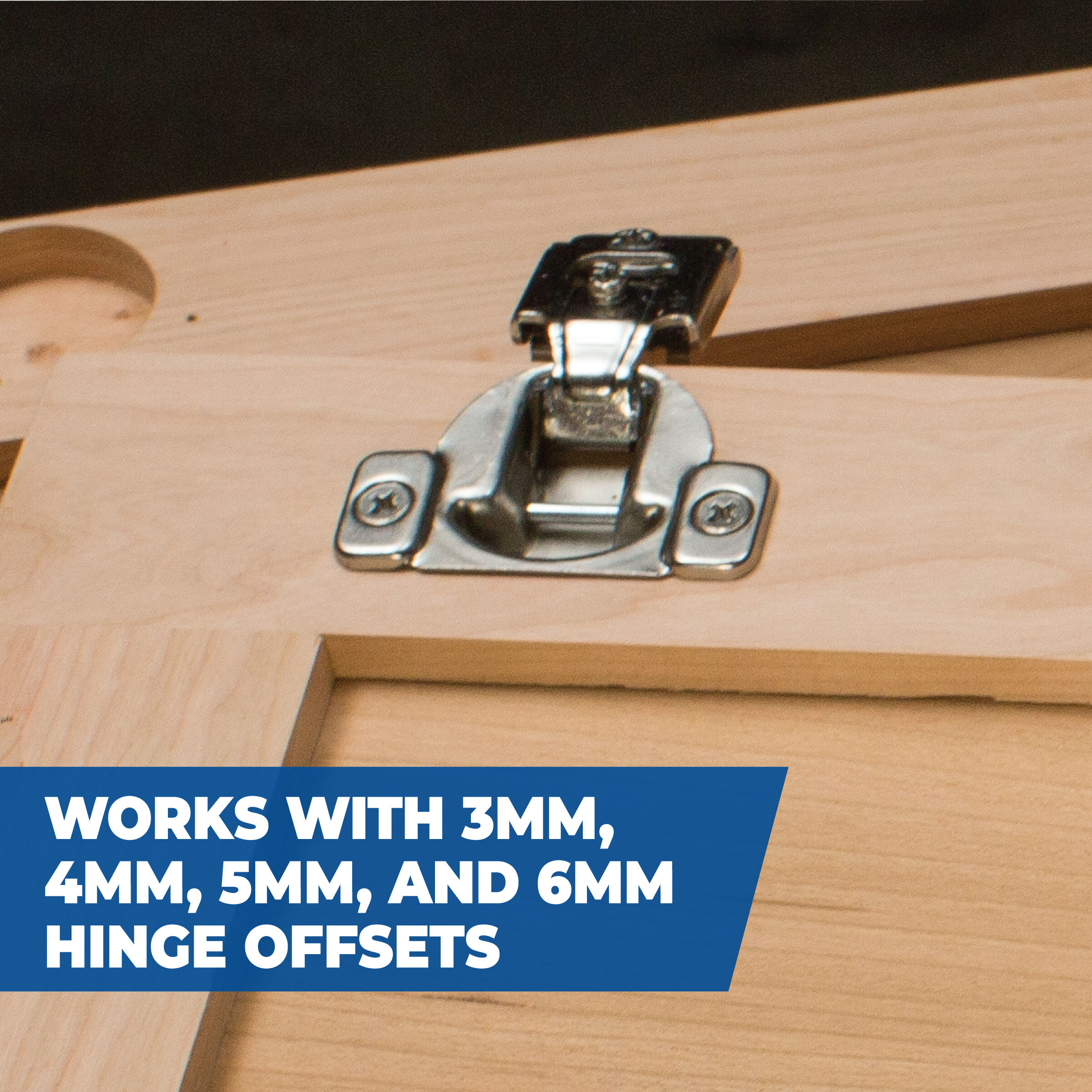 Kreg cabinet deals door hinge jig