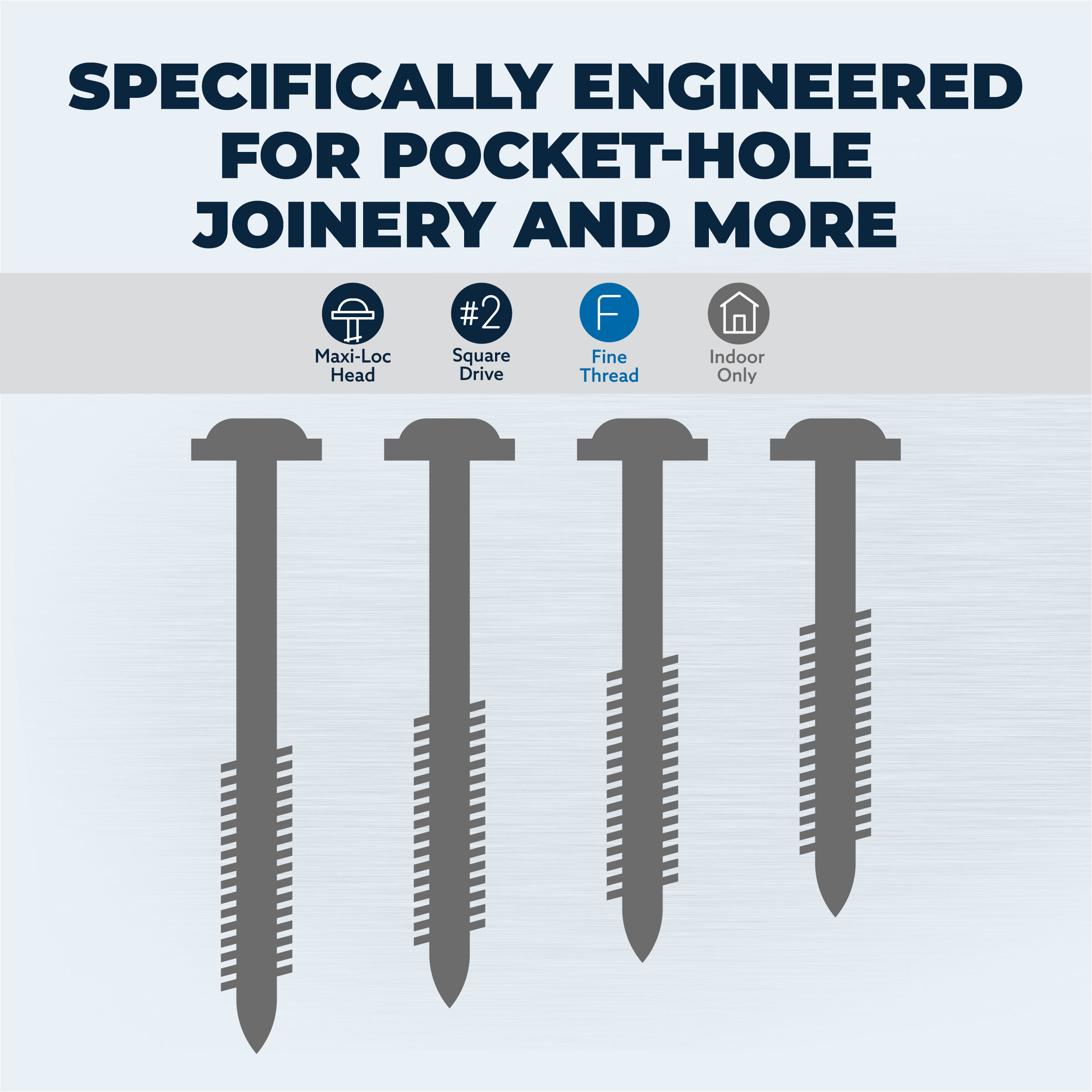 Pocket hole deals screws for hardwood