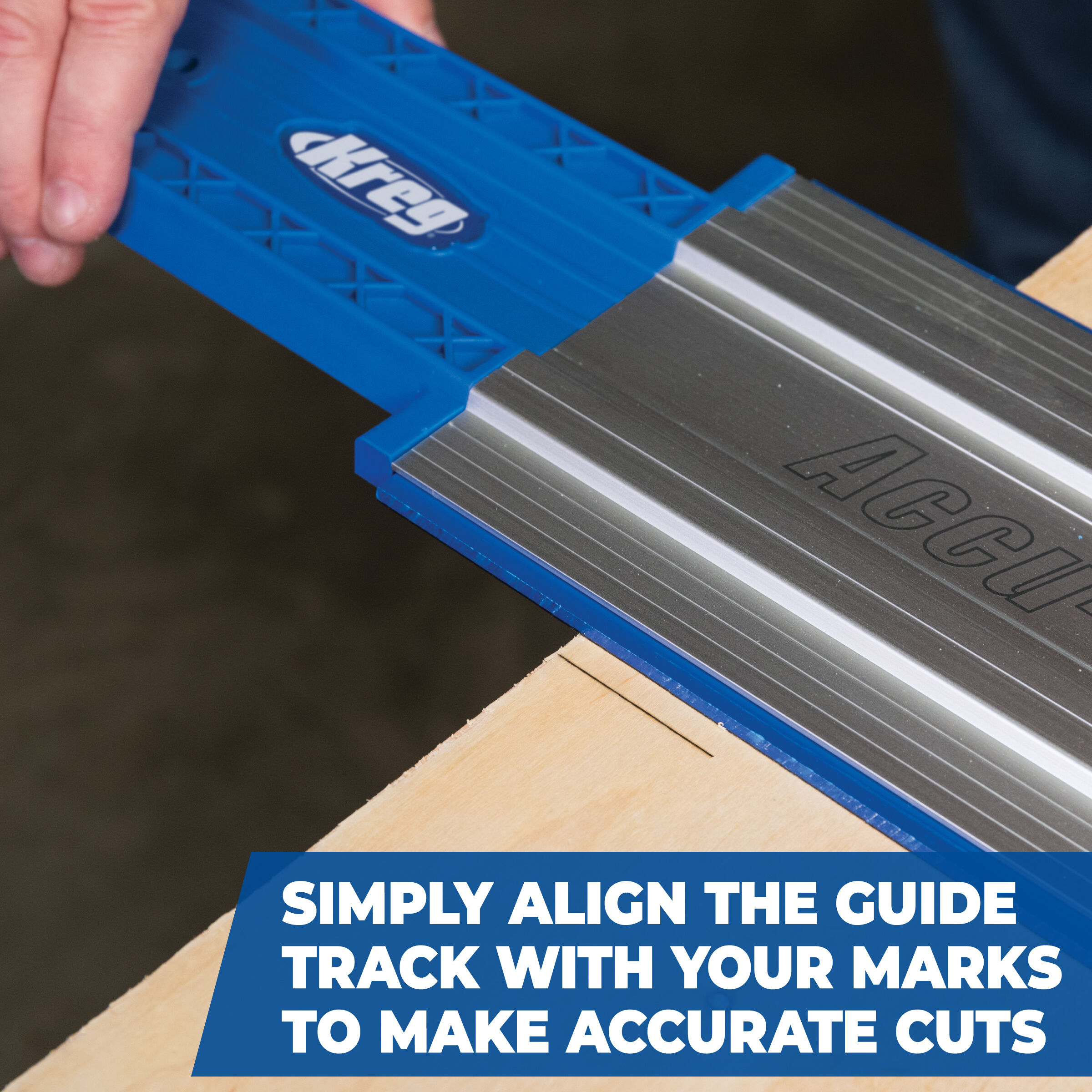 Kreg Accu Cut XL Circular Saw Guide KregTool Official Store