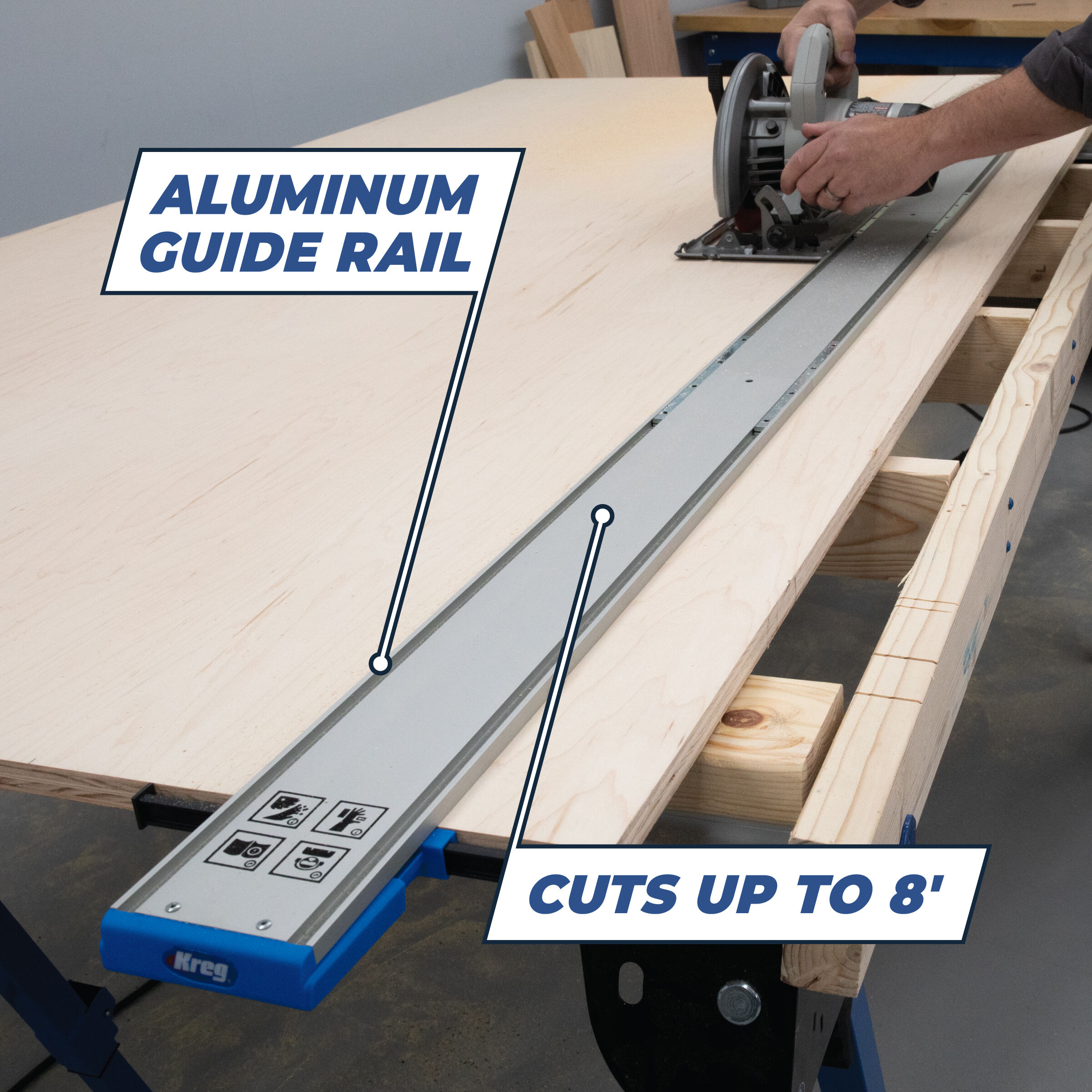 Kreg jig deals saw guide