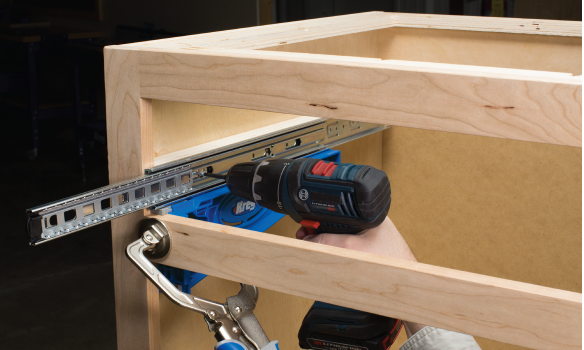 Install Drawer Slides Easily