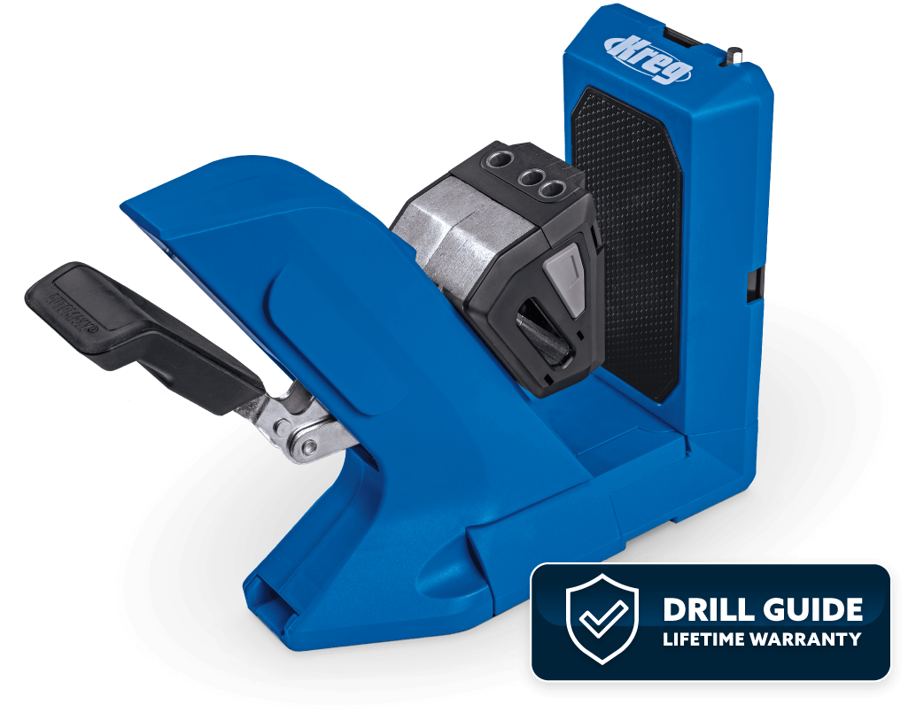 Set Up For Drilling In A Couple Simple Steps: Kreg® Pocket-Hole Jig 520PRO  
